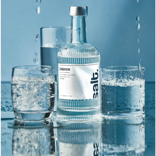 Alkaline + Probiotic Mouthwash -Basil Mint
